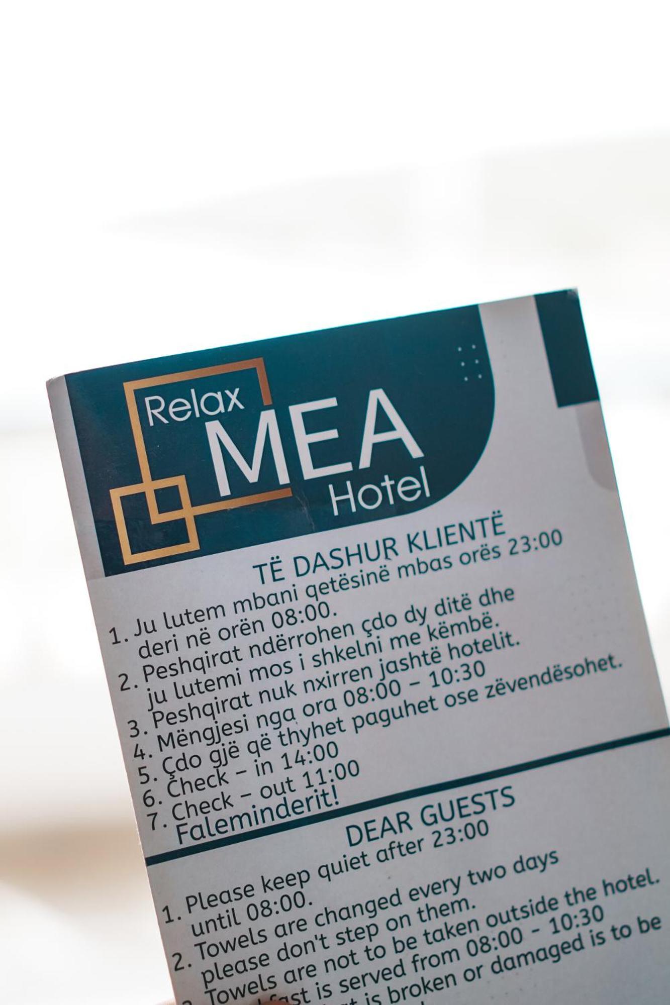 Relax Mea Hotel Sarande Exterior photo
